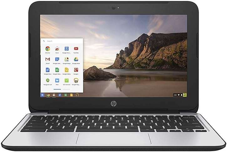 HP Chromebook 11 G4 11.6" 4GB 16GB SSD Celeron® N2840 2.16GHz ChromeOS, Black (Renewed) - Image 1