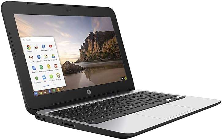 HP Chromebook 11 G4 11.6" 4GB 16GB SSD Celeron® N2840 2.16GHz ChromeOS, Black (Renewed) - Image 3