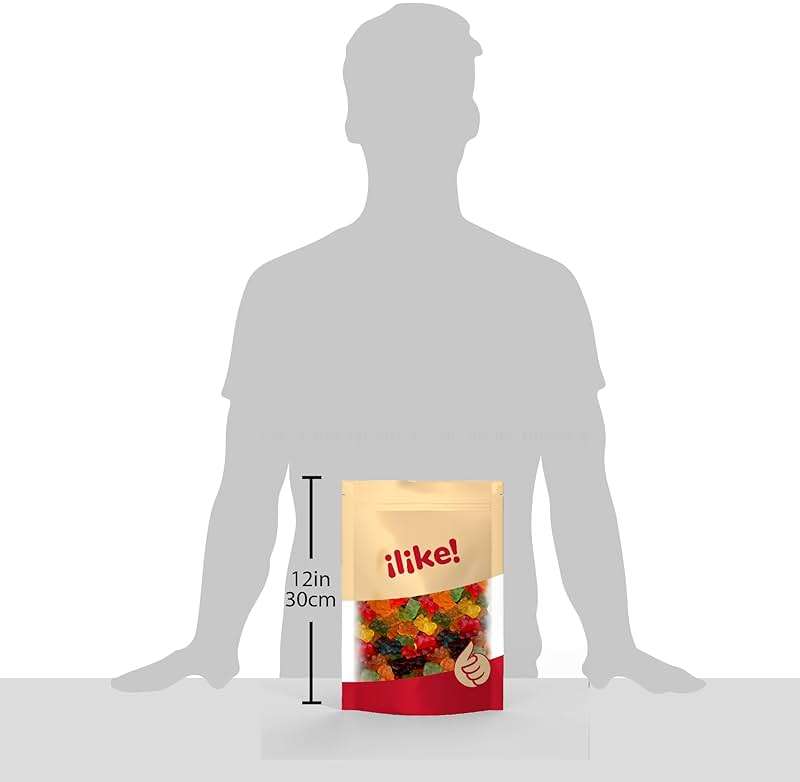 Gummi Bears Candy | 2 Pound Bag | Assorted Fruit Flavors | Bulk Gummies for Candy Buffets, Party Favors and Goody Bags | Classic Chewy Treat - Image 6