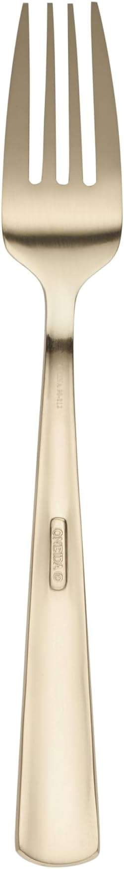 Oneida Silverware Set For 4, Aptitude Champagne Satin 20-Piece Flatware Set, Service For 4, 18/0 Stainless Steel Silverware Set, Dishwasher Safe, Knives Spoons and Forks Set, (Champagne, 20 Piece) - Image 5
