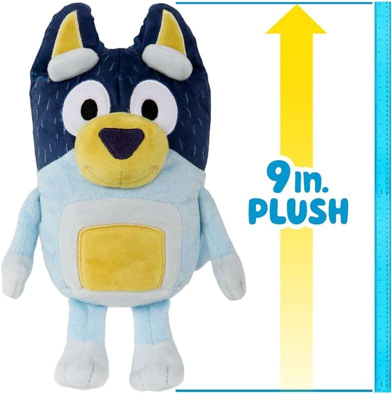 Bluey Dad Bandit 9" Plush Toy - Image 4