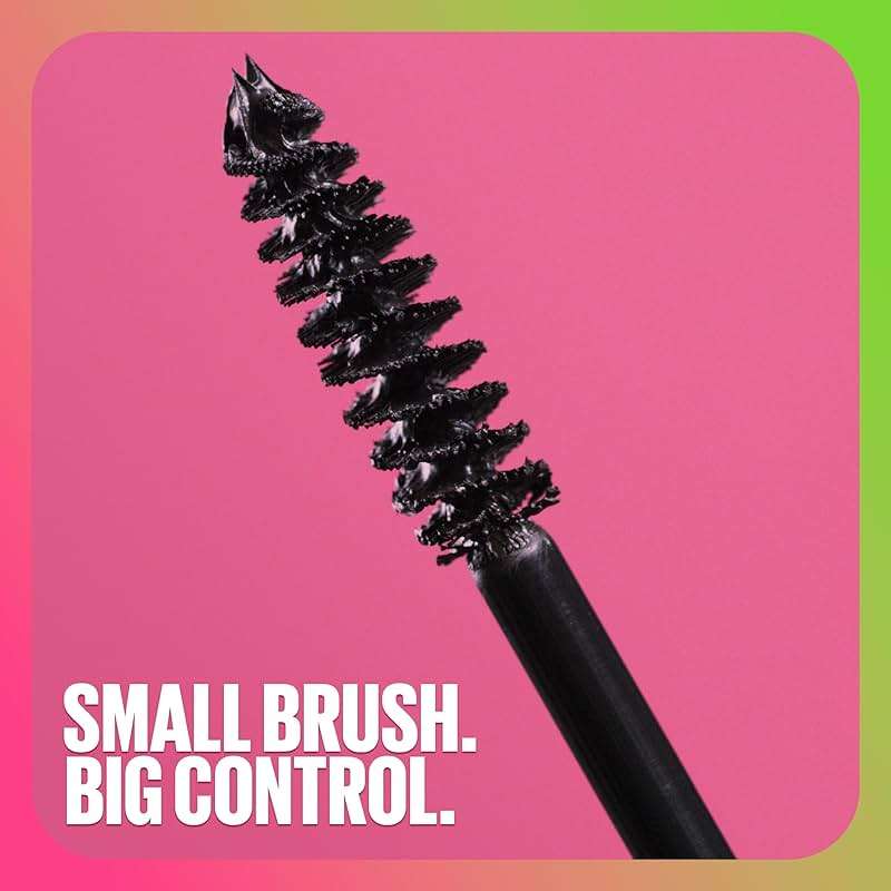 Maybelline Great Lash Washable Mascara Makeup, Volumizing Lash-Doubling Formula That Conditions As It Thickens, Blackest Black, 2 Count - Image 4