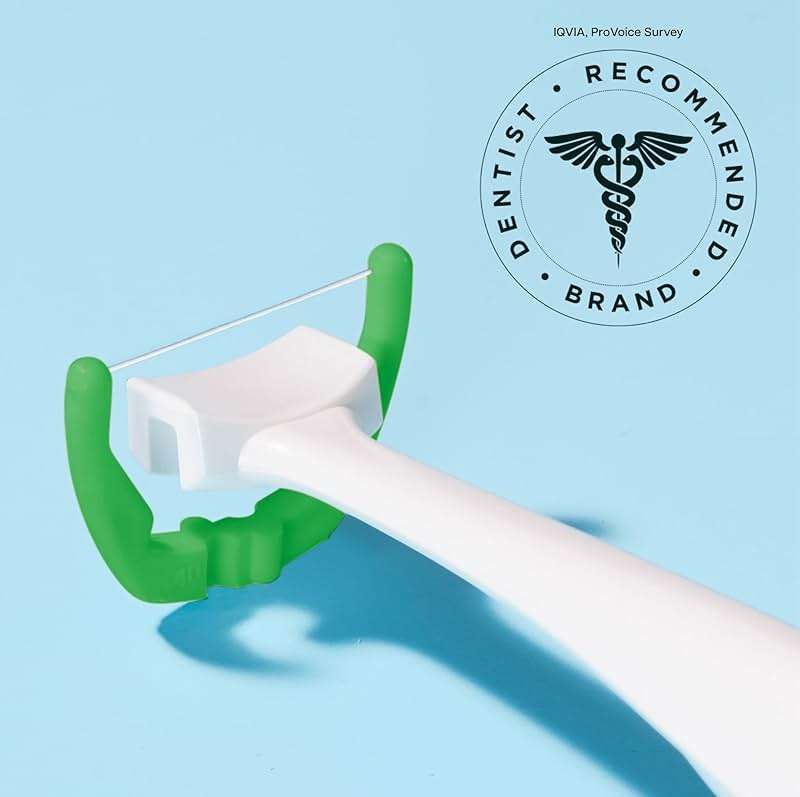 REACH Ultraclean Access Flosser Refill Heads, Mint, Plaque Remover for Teeth, Shred Resistant, for Hard to Reach Areas, Oral Care, PFAS Free, for Adults & Kids, 6 Pack, 28 Count - Image 7