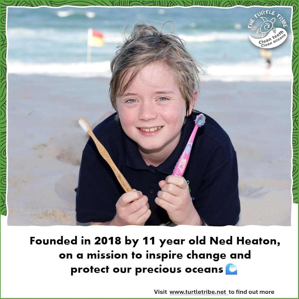The Turtle Tribe® Natural Dental Floss, 33 Yards, 100% Pure Silk Floss, Plastic Free, PFAS Free, Funding Beach Cleans to Protect Our Precious Oceans, Mint Flavour - Image 4