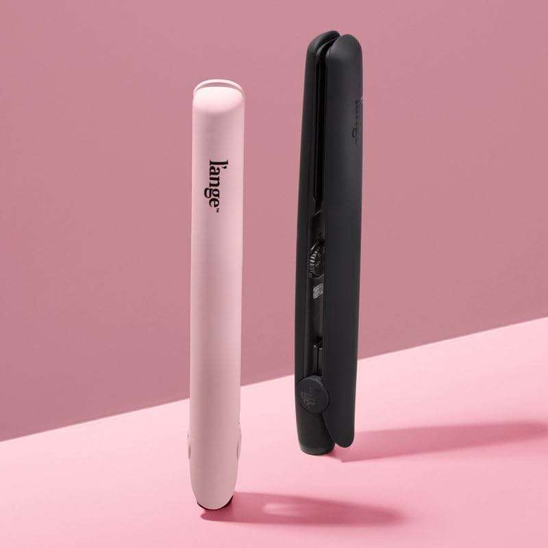 L'ANGE HAIR Le Ceramique 1-Pass Flat Iron Hair Straightener | Fast Heating Ceramic Flat Iron | Best Hot Tools Professional Hair Straightener to Lock in Moisture & Shine | (Blush) - Image 4