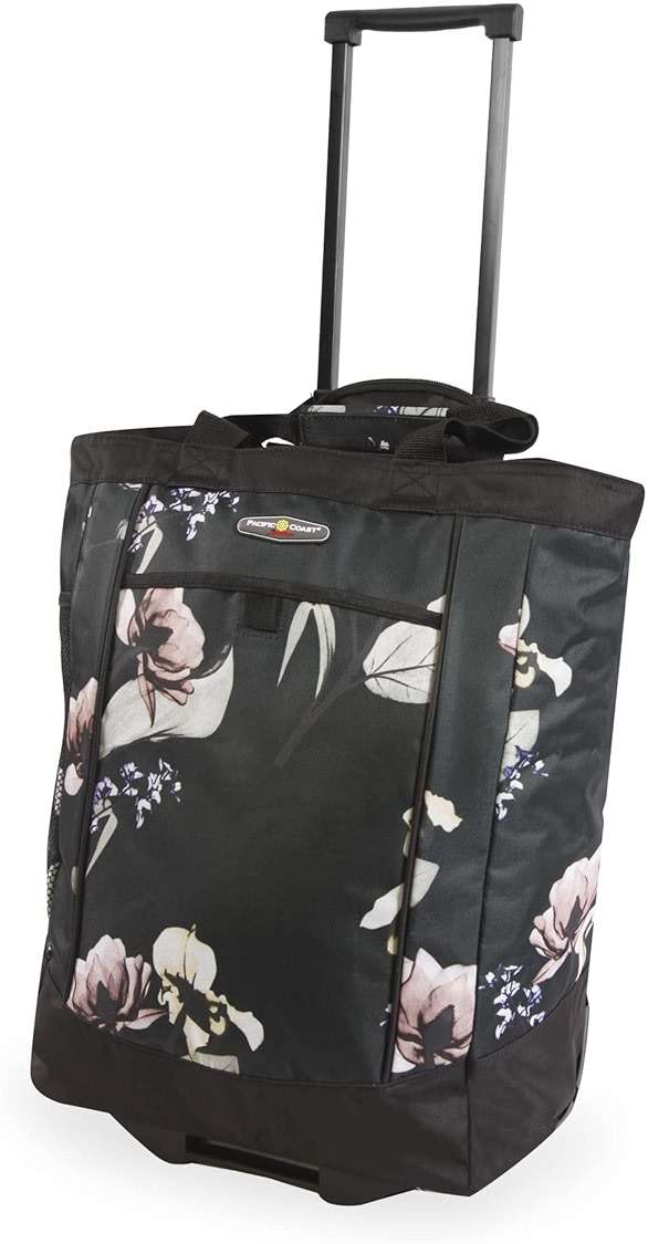 Pacific Coast Signature Large Rolling Shopper Tote Bag | Large - Image 1