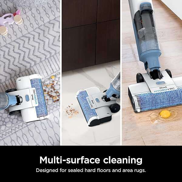 Shark HydroVac Multi-Surface 33-Oz. Concentrate with Odor Neutralizer Technology, Compatible with all HydroVac 3-in-1 Cleaners, for Sealed Hard Floors & Area Rugs, Spring Clean Scent, Purple, WDCM30 - Image 4
