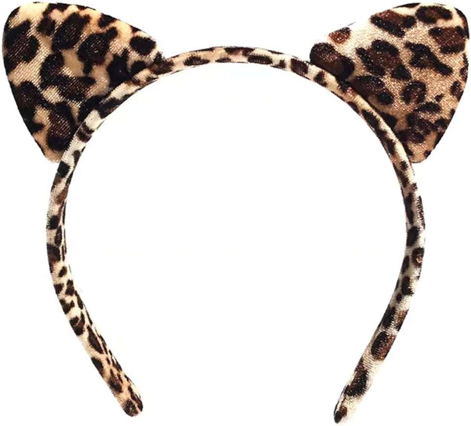 Spenlly Women Girls Cat Ears Headband Cute Hairband Headwear Cosplay Halloween Party Costume Hair Accessories - Image 1