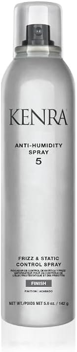 Kenra Anti-Humidity Spray 5 | Frizz & Static Control Spray |72-Hour Humidity Resistance & Protection | Lightweight, Low Hold Formula | Thermal Protection - Product Image