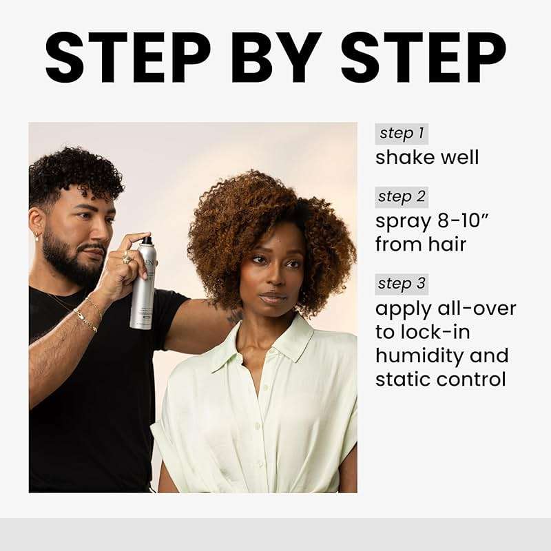 Kenra Anti-Humidity Spray 5 | Frizz & Static Control Spray |72-Hour Humidity Resistance & Protection | Lightweight, Low Hold Formula | Thermal Protection - Image 4