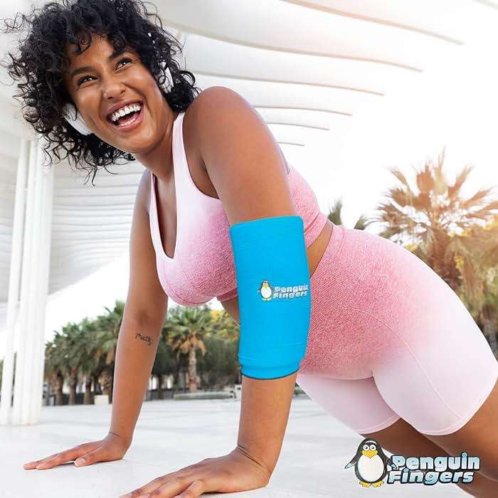 Elbow and Ankle Ice Pack for Injuries Reusable, Cold Warm Compression Sleeves for Arm, Ankle and Foot Pain Relief for Men, Women, Girls and Boys Tennis Elbow, Tendonitis, Non-Toxic, Latex Free - Image 7