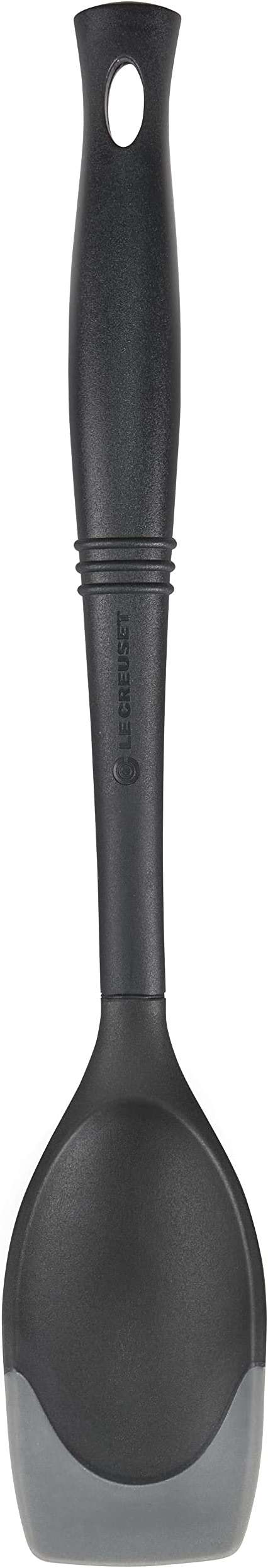 Le Creuset Revolution Bi-Material Saute Spoon, 13.5" x 2.5", Oyster - Image 1