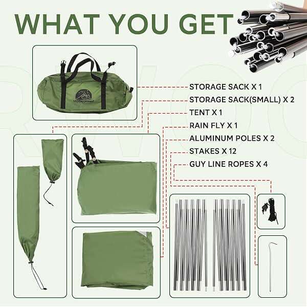 1/2 Person Backpacking Tent for 4-Season - Winter Waterproof Tent for One Person, Lightweight Camping Gear for Backpacking, Easy Set Up Cold Weather Essentials by Underwood Aggregator - Image 5