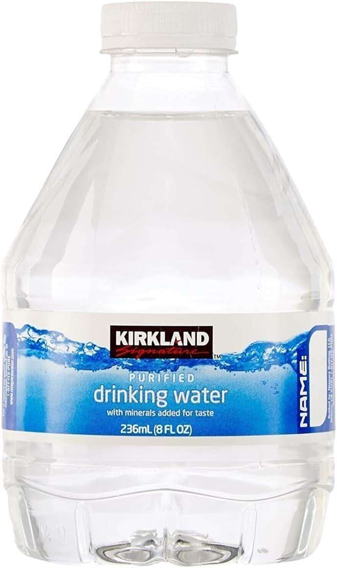 Water Bottled Purified Water 8 Fl Oz (Pack of 15, Total of 120 Fl Oz) - Image 2
