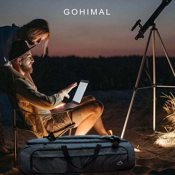 GoHimal Shock-Absorbent Telescope Bag–Multipurpose Telescope Carrying Case with Adjustable Shoulder Strap and Storage & Carrying Case for Accessories for Celestron - Image 2