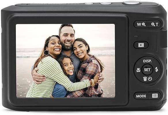 KODAK PIXPRO Friendly Zoom FZ45-WH 16MP Digital Camera with 4X Optical Zoom 27mm Wide Angle and 2.7" LCD Screen (White) - Image 2