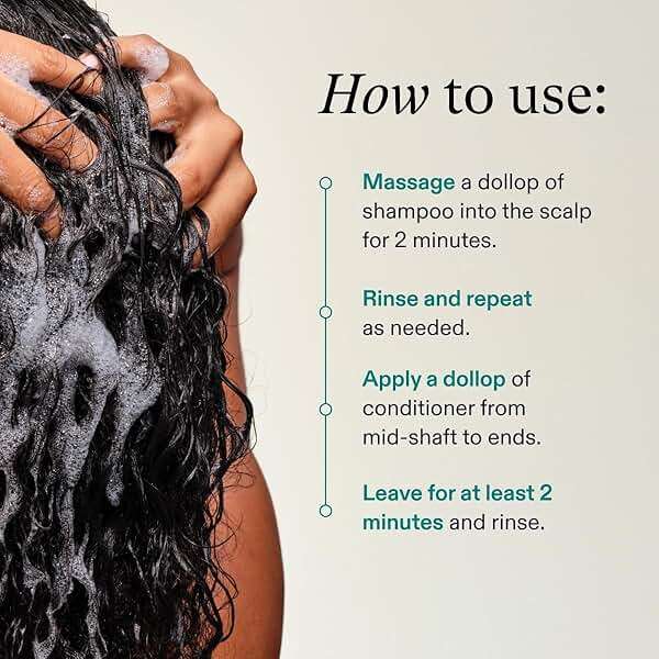 Nutrafol Shampoo and Conditioner, Cleanse and Protect Hair and Scalp, Improves Hair Volume, Strength and Texture, Physician-formulated for Thinning Hair, Color Safe - 8.1 Fl Oz Bottle - Image 6