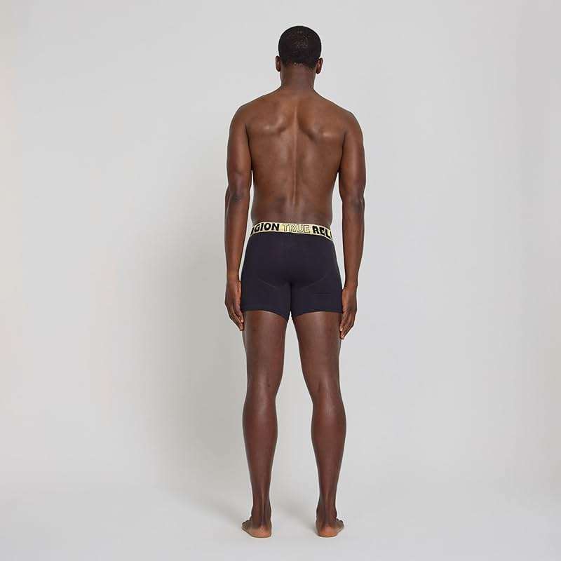 True Religion Mens Boxer Briefs Cotton Stretch Underwear for Men Pack of 6 - Image 6