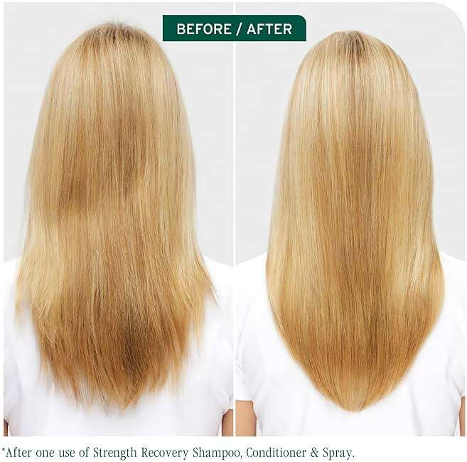 Biolage Strength Recovery Shampoo - Reduces Breakage & Detangles, Instantly Strengthens and Moisturizes, For Damaged Hair, With Olive Squalane & Vegan Proteins, Paraben & Mineral Oil-Free - Image 3