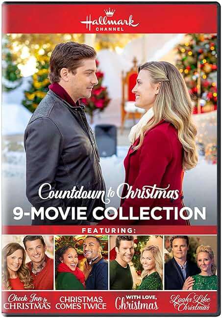 Hallmark Countdown to Christmas 9-Movie Collection featuring: Check Inn to Christmas, Christmas Comes Twice, Christmas Land, 12 Gifts and more - Image 2