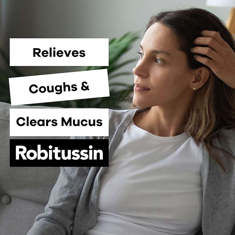 Robitussin Adult Maximum Strength Cough Plus Chest Congestion DM Max, Cough Suppressant and Expectorant, Raspberry Flavor, 8 Fl Oz x 2 - Image 4