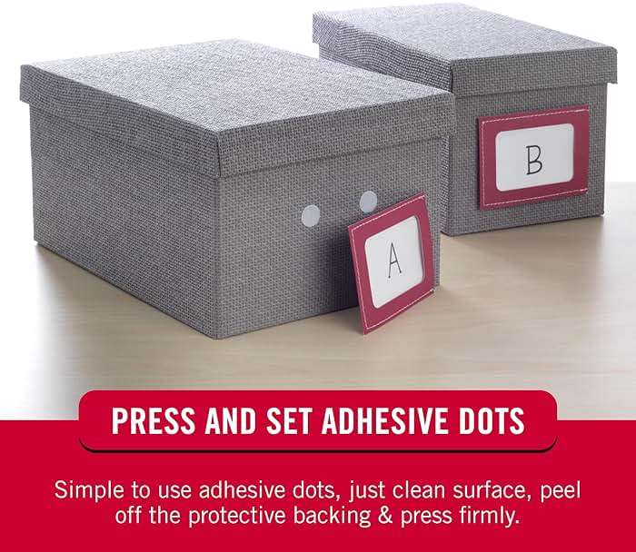 VELCRO Brand Dots with Adhesive | Sticky Back Round Hook and Loop Circles | 5/8in, 80 Pack | Arts and Crafts, School Projects, 95215W, White - Image 4