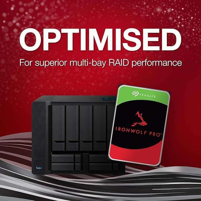 Seagate IronWolf, Pro 12TB, Enterprise Internal NAS HDD – CMR 3.5 Inch, SATA 6GB/s, 7,200 RPM, 256 MB Cache for RAID NAS - Frustration Free Packaging (ST12000NTZ01) - Image 6