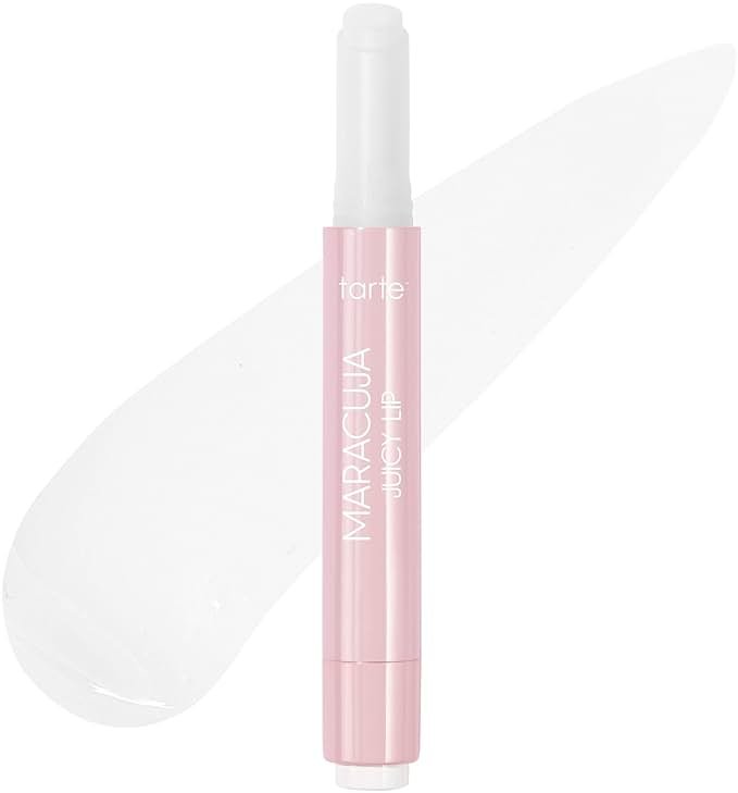 tarte maracuja juicy lip balm gloss – Viral Nourishing Lip Butter Color with High-Shine Hydration, Skincare Infused with Vitamin E, Vegan & Cruelty-Free - Product Image