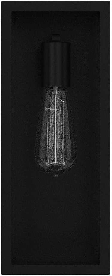 2-Pack Outdoor Wall Lanterns, Exterior Waterproof Wall Sconce with Glass Shades, Matte Black Porch Lights Wall Mounted, Anti-Rust E26 Modern Wall Lighting Fixtures for Patio Garage Entryway Front Door - Image 4