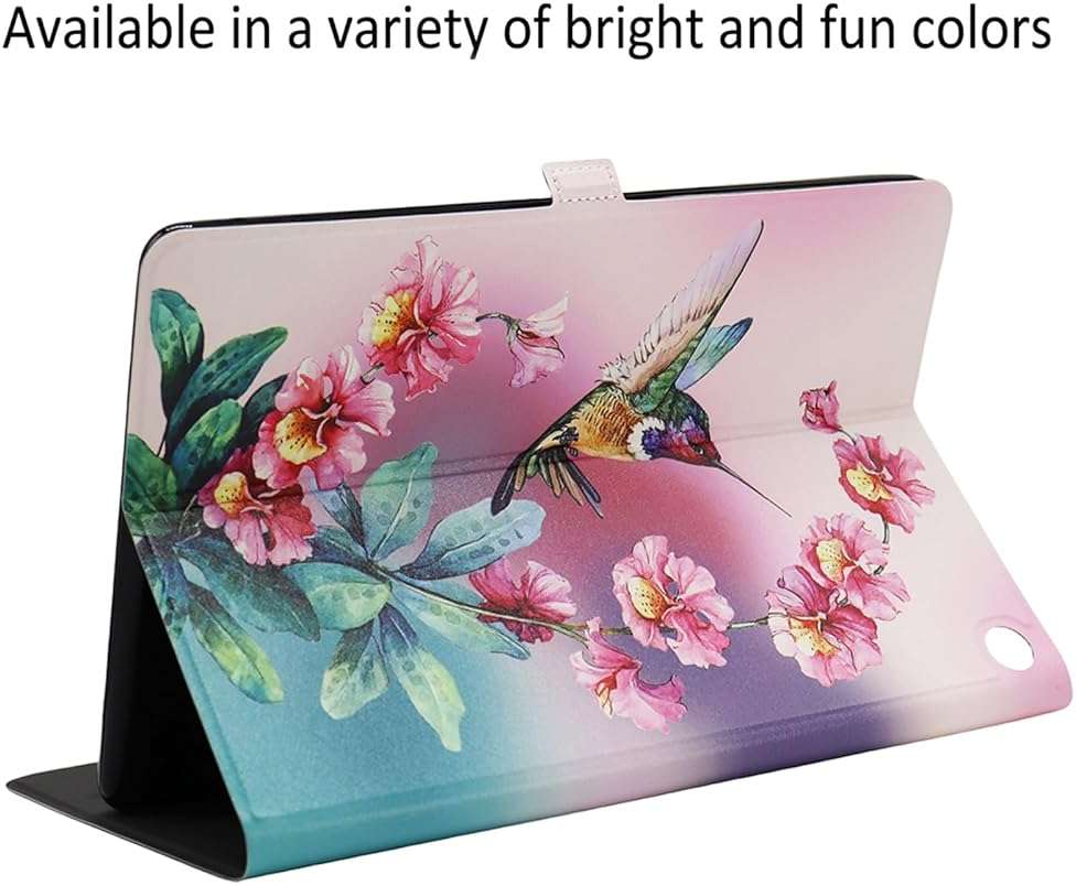 Viclowlpfe Amazon Kindle Fire HD 10 and Fire HD 10 Plus 10.1" Tablet Case (13th/11th Generation 2023/2021 Release), Slim Fit Leather Stand Smart Cover with Auto Sleep/Wake, Cute Bird - Image 4