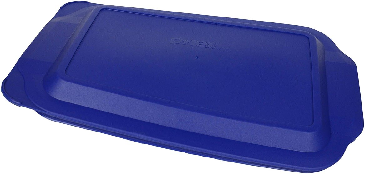 Pyrex 233-PC 3-Quart Lagoon Blue Baking Dish Lid - Made in USA - Product Image