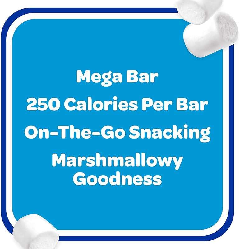 Rice Krispies Treats Mega Bars Large Marshmallow Snack Bars, Kids Snacks, Rainbow, 25.3oz Box (12 Count) - Image 6