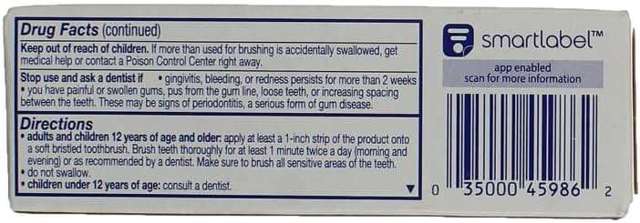 Colgate Total Toothpaste, Clean Mint, Travel Size 0.88 oz (24.9g) Pack of 12 - Image 3