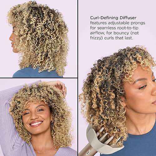 Shark FlexStyle | Air Multi-Styler & Drying System | Hair Dryer Brush for Blowouts with Coanda Auto- Wrap Curlers, Oval Brush, Curl-Defining Diffuser & Concentrator Attachment | Stone | HD435 - Image 15