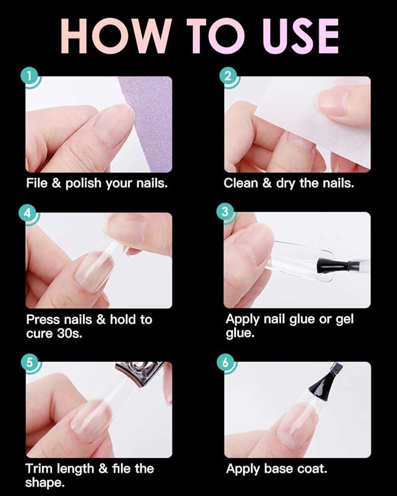 Soft Gel Nail Tips Medium Stiletto, 120PCS Pre Buff Full Cover Shaped Nail Extenison Tips Half Matte Gel Nail Tips BORNBYME - Image 4