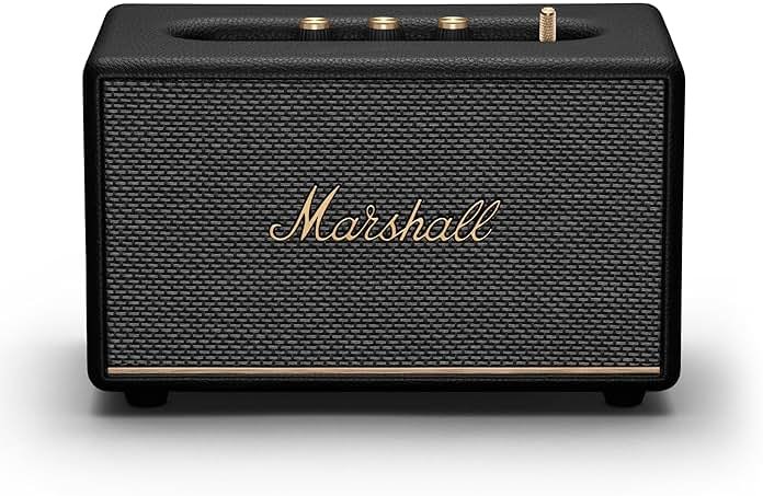 Marshall Acton III Bluetooth Home Speaker, Black - Product Image