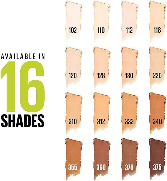 Maybelline Super Stay Up to 24HR Hybrid Powder-Foundation, Medium-to-Full Coverage Makeup, Matte Finish, 312, 1 Count - Image 8