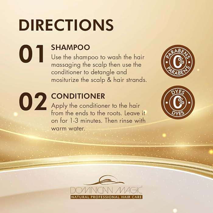 Dominican Magic Coconut Detangler Shampoo and Conditioner - Natural Hydrating Shampoo and Conditioner with Coconut Oil and Aloe Vera for Dry Hair, (1 Gal x 2) - Image 5