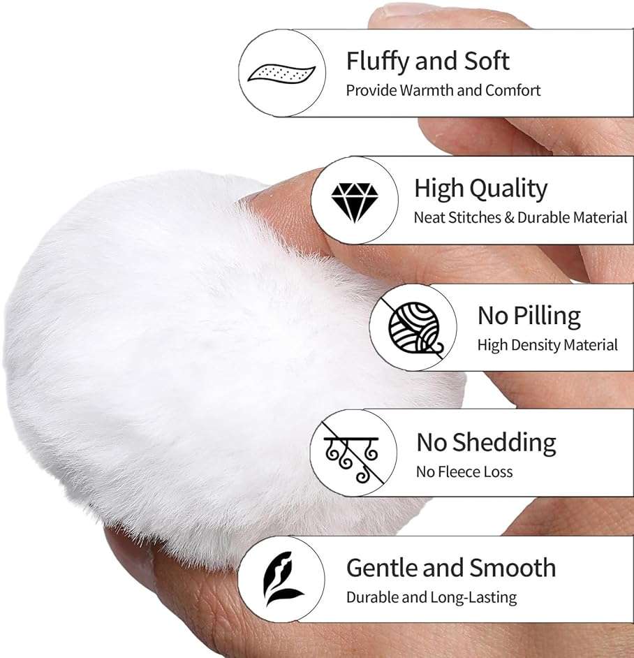 GUCILV Bunny Ears Headband Easter Ears Halloween Costumes Accessorie Furry Rabbit Ears Cosplay Bunny Ears And Tail - Image 4