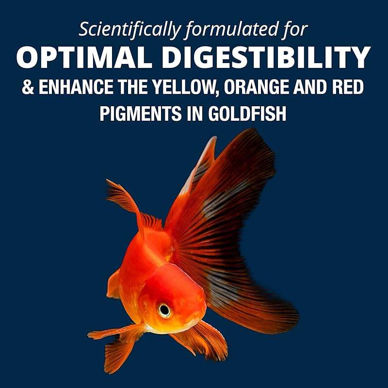 Tetra Goldfish Worm Shaped Bites Fish Food, 2.46 Oz., Complete Food for All Goldfish - Image 7