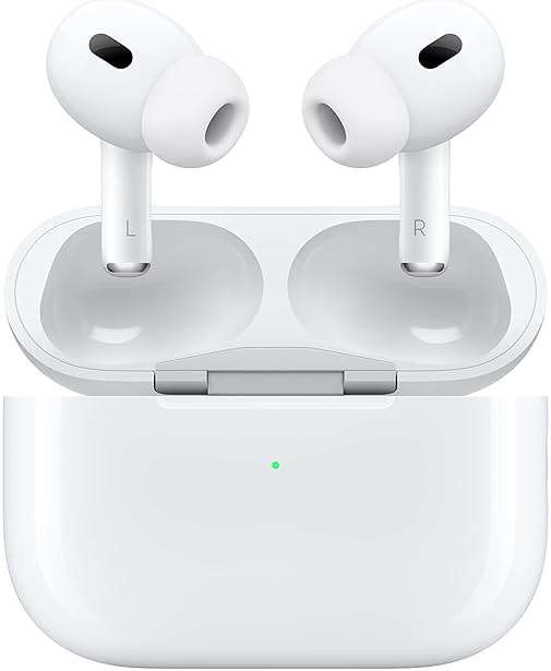 Apple AirPods Pro (2nd Gen) Wireless Earbuds, Up to 2X More Active Noise Cancelling, Adaptive Transparency, Personalized Spatial Audio MagSafe Charging Case (Lightning) Bluetooth Headphones for iPhone - Image 2