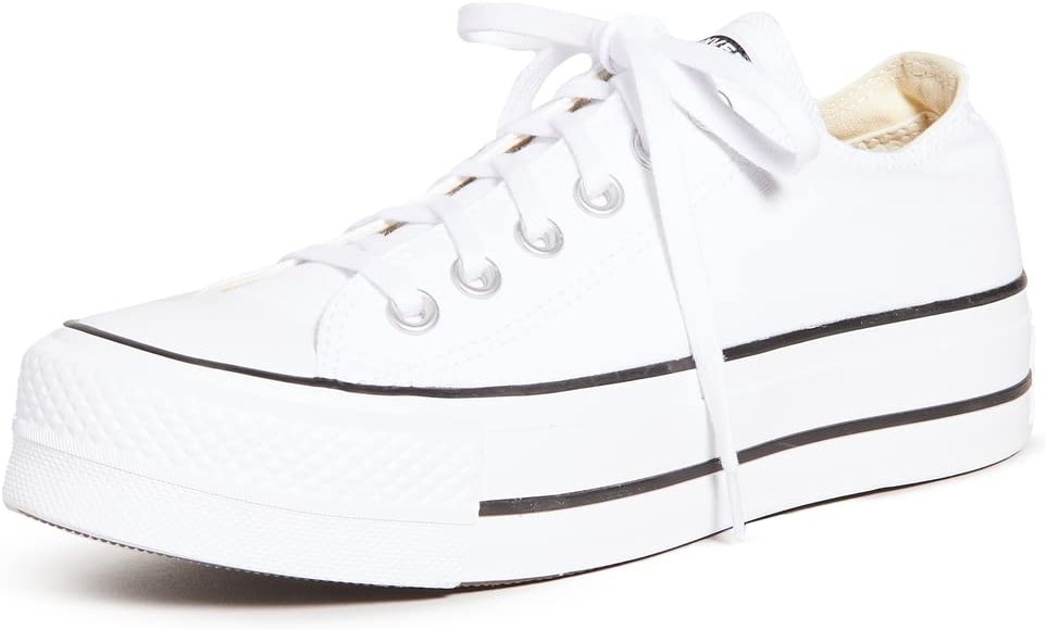 Converse Women's Chuck Taylor All Star Lift Floral Embroidery Low Top Sneakers - Product Image