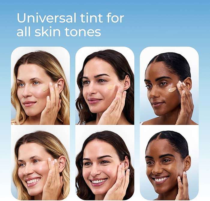 Eucerin Sun Tinted Sensitive Mineral Face Sunscreen Lotion SPF 35, Non-Comedogenic Mineral Sunscreen with Gentle Zinc Oxide Protection for Sensitive Skin, 1.7 Fl Oz Bottle - Image 5