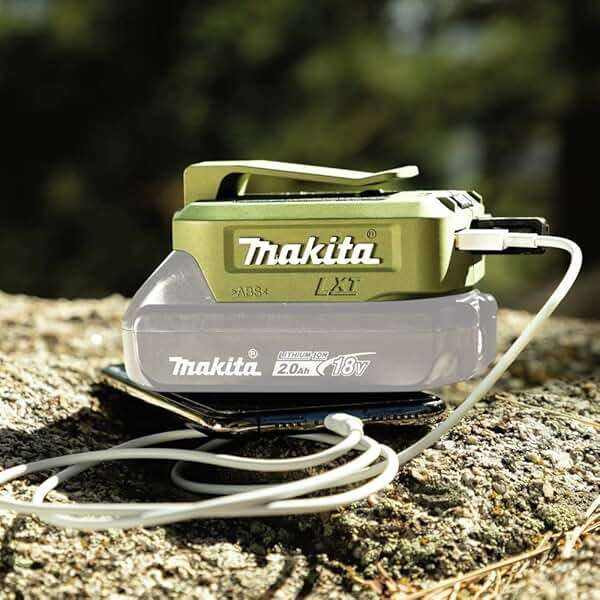 Makita ADADP05 Outdoor Adventure™ 18V LXT® Cordless Power Source, Power Source Only, USB, Camo Green - Image 3