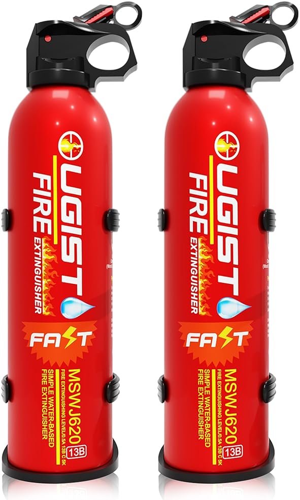 Fire Extinguisher Spray for Vehicle & Home 620ml 2 Count, Car Fire Extinquishers, Prevent Re-lgnition, Best Suitable for Kitchen,The House Car Truck Boat Water-Based Mini Fire Extinguishers - Product Image