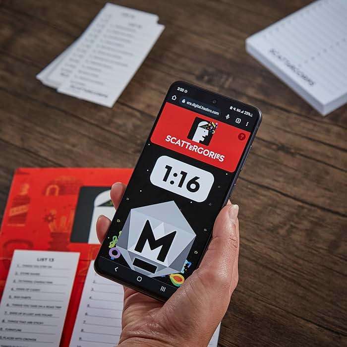 Hasbro Gaming Scattergories Classic Game, Party Game for Adults and Teens Ages 13 and up, Board Game for 2+ Players - Image 5