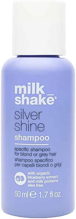 milk_shake Silver Shine Purple Shampoo for Blonde Hair - Blonde Shampoo for Brassy Hair 100% SLES-Free - Product Image