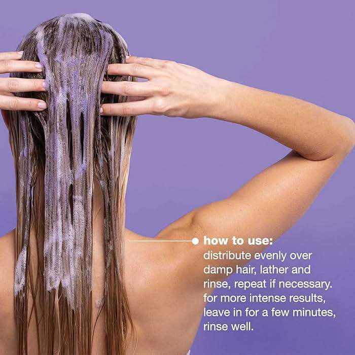 milk_shake Silver Shine Purple Shampoo for Blonde Hair - Blonde Shampoo for Brassy Hair 100% SLES-Free - Image 6