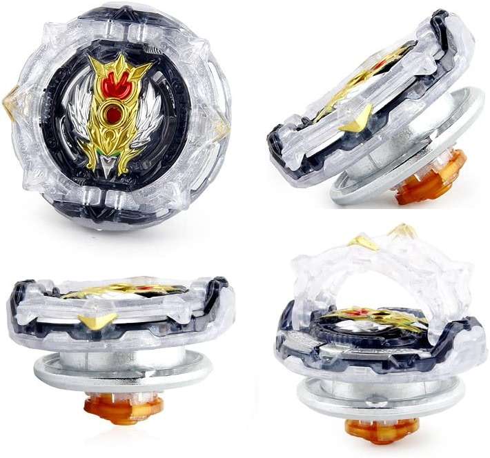 MUSTYBELT Battling Top Burst Gyros Toy Set Toy Gift for Children Boys Ages 6 8 10 12+ Combat Battling Game 10&12 Burst Spinning Tops 3 Two Way Launchers Grip Starter (B-10) - Image 7