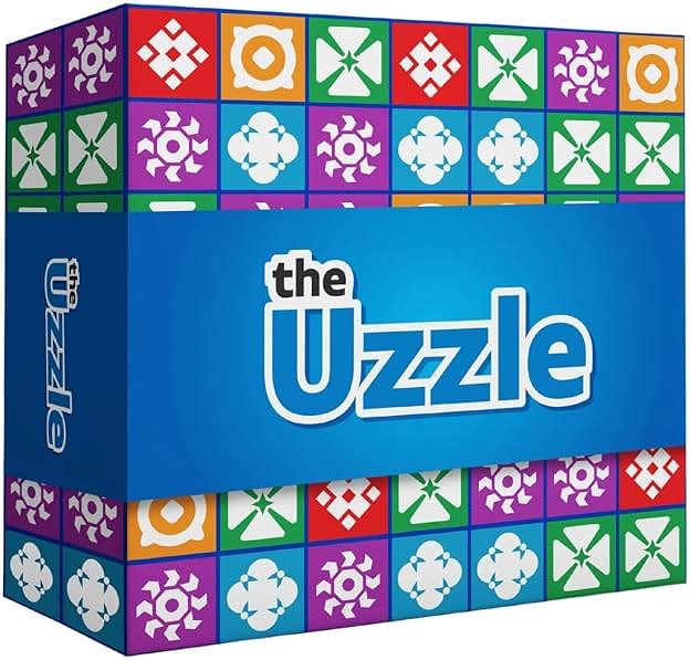 Uzzle 3.0 Family Board Game – Strategy Game for Kids & Adults – Fast-Paced Block Puzzle Games for 1–4 Players – Perfect for Family Nights & Parties (Ages 4+) - Product Image